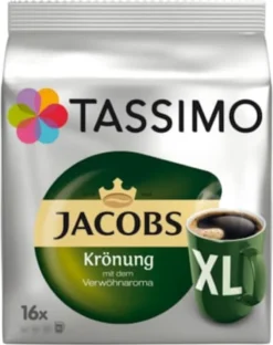 Tassimo Jacobs Krönung XL | 16 T Discs, Kaffeekapseln -Kaffee Verkäufe ed80b40adbc481ac0ab9f04cd025bade