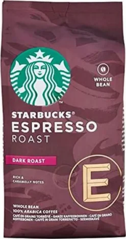 Nestlé® Starbucks Espresso Roast,Dark Roast,Karamellnote, Ganze Bohne, 200g -Kaffee Verkäufe ee0540061fb2e505b744a0c44f8c23f0