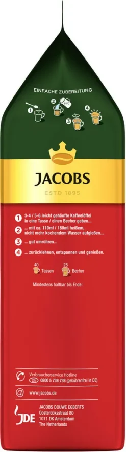 JACOBS Typ Cappuccino 10 Beutel Löslicher Kaffee Intantkaffee 10 X 400 G Cremig -Kaffee Verkäufe efbe1971bdf5a211deebf87e4d6adfab