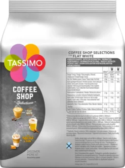 TASSIMO Coffee Shop Selections Flat White T Discs Kapseln 5er Pack 5x8 Getränke 8 TASSIMO Coffee Shop Selections Flat White T Discs Kapseln 5er Pack 5x8 Getränke -Kaffee Verkäufe f4ecebf87292e4e7e41c2ce8c462ccc1