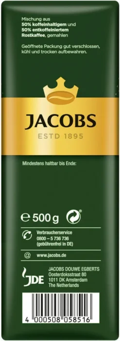 JACOBS Krönung Balance Filterkaffee 12 X 500 G Gemahlener Röstkaffee 9 JACOBS Krönung Balance Filterkaffee 12 X 500 G Gemahlener Röstkaffee -Kaffee Verkäufe f5075d8e6ebbcddd27c446b174db3464