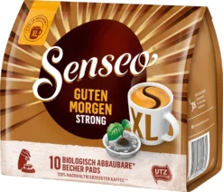 SENSEO Pads Guten Morgen Strong XL UTZ 5 X 10 Getränke Pads 10 SENSEO Pads Guten Morgen Strong XL UTZ 5 X 10 Getränke Pads -Kaffee Verkäufe f68320fa0adf1fb2bf725c26d578b441