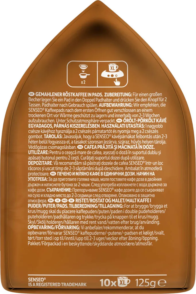 SENSEO Pads Guten Morgen Strong XL Senseopads 100 Getränke 6 SENSEO Pads Guten Morgen Strong XL Senseopads 100 Getränke – Bild 6