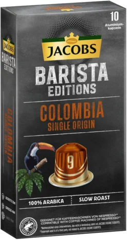 JACOBS Kapseln Barista Editions Colombia Origin 9 10 X 10 Nespresso®* Kompatibel -Kaffee Verkäufe f9b0eee20e3deabc88a7e2fc863cf3d1