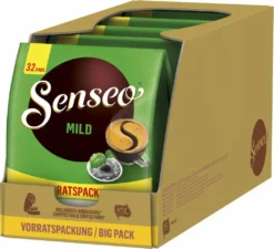 SENSEO Pads Mild Senseopads 5 X 32 Getränke Vorteilspack -Kaffee Verkäufe f9ee50ee745be1fa63f583e2ecd9ea69