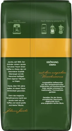 JACOBS Kaffeebohnen Krönung Crema 3 Kg Ganze Geröstete Bohnen + 1 Jacobs Barista Becher + 1 Dose 10 JACOBS Kaffeebohnen Krönung Crema 3 Kg Ganze Geröstete Bohnen + 1 Jacobs Barista Becher + 1 Dose -Kaffee Verkäufe fc796c7f6452d8402feaec03b8fc7601