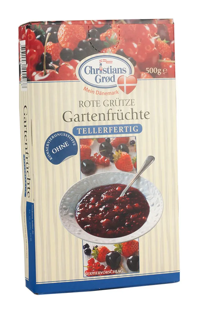 Dänische Rote Grütze Gartenfrüchte 500g 1 Dänische Rote Grütze Gartenfrüchte 500g