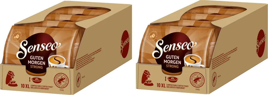 SENSEO Pads Guten Morgen Strong XL Senseopads 100 Getränke 1 SENSEO Pads Guten Morgen Strong XL Senseopads 100 Getränke